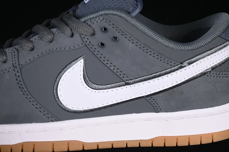 All categories Nk SB Dunk series Nk SB Dunk Low low-top sneakers Nike SB Dunk Low suede gray raw rubber SB low-top casual sneakers FZ1287-300